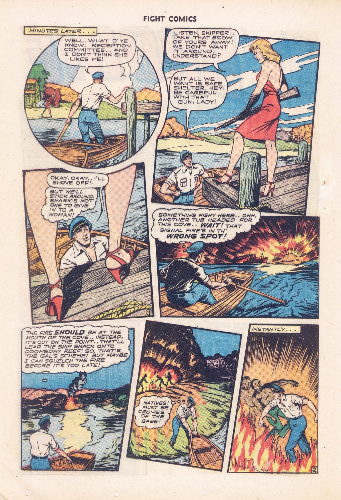 Read online Fight Comics comic -  Issue #37 - 28