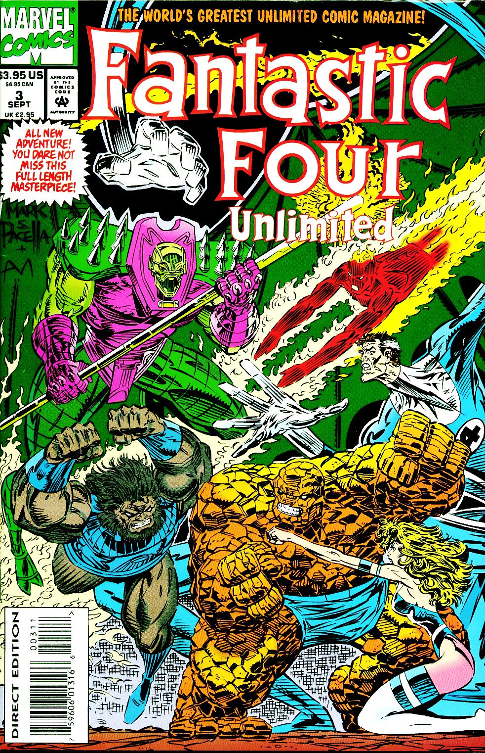Read online Fantastic Four Unlimited comic -  Issue #3 - 1