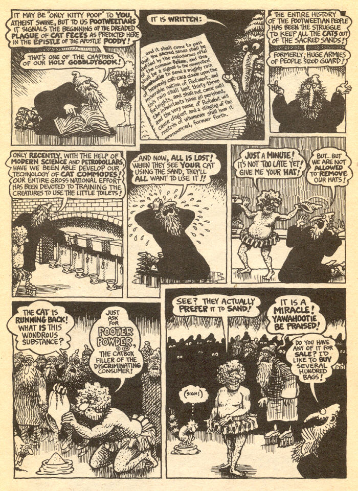 Read online Adventures of Fat Freddy's Cat comic -  Issue #5 - 10