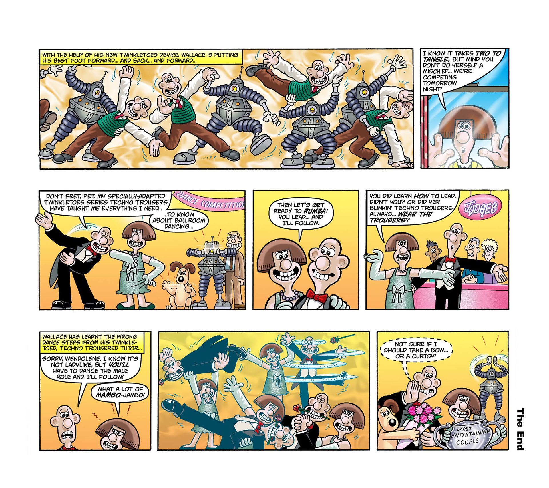 Read online Wallace & Gromit Dailies comic -  Issue #4 - 11