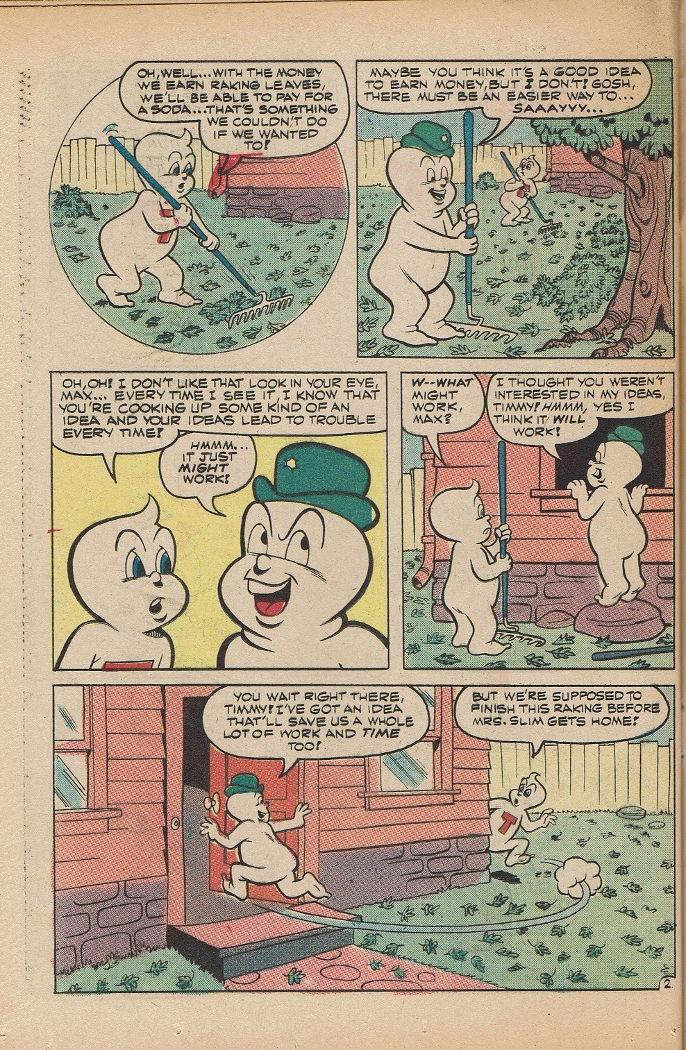 Read online Timmy the Timid Ghost comic -  Issue #5 - 24
