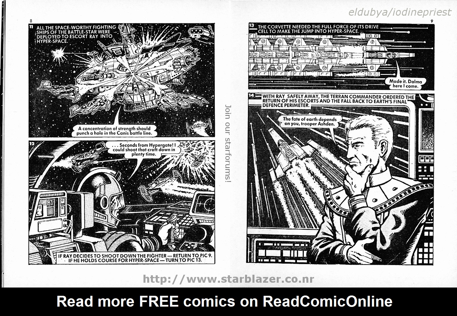 Read online Starblazer comic -  Issue #152 - 6