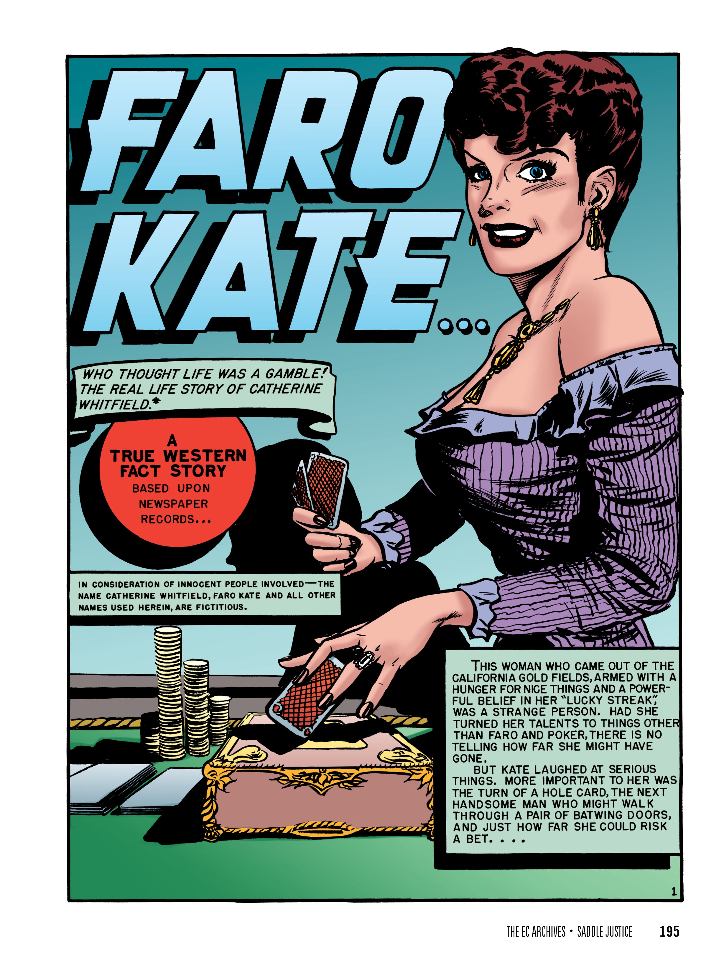 Read online The EC Archives: Saddle Justice comic -  Issue # TPB (Part 2) - 97