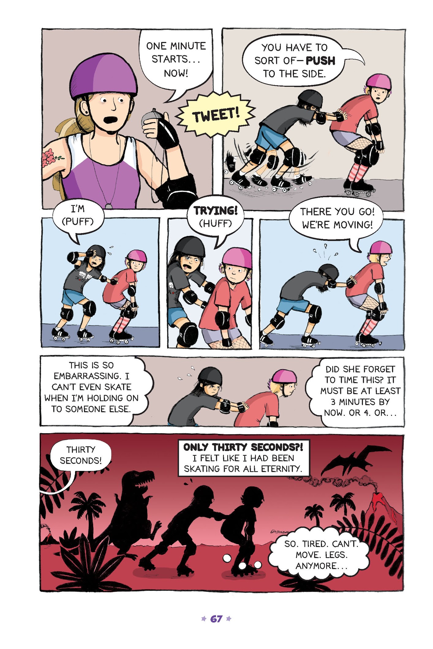 Read online Roller Girl comic -  Issue # TPB (Part 1) - 64