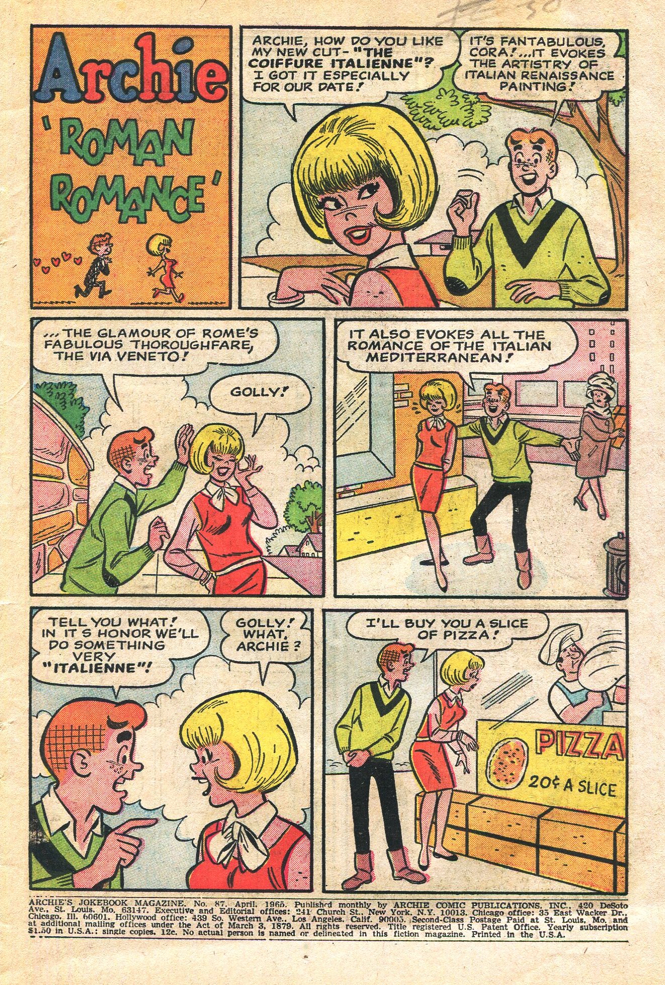 Read online Archie's Joke Book Magazine comic -  Issue #87 - 3