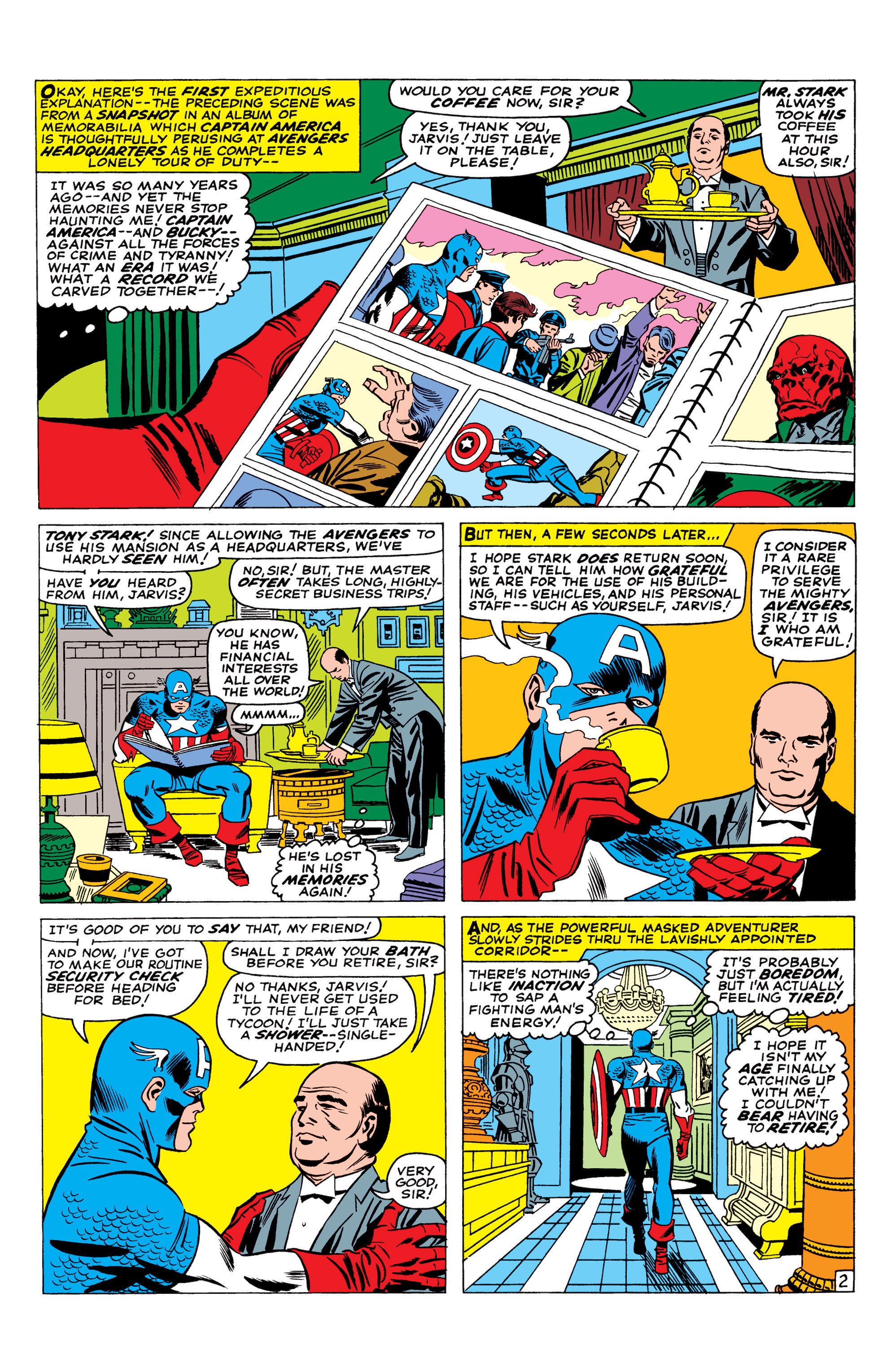 Read online Marvel Masterworks: Captain America comic -  Issue # TPB 2 (Part 1) - 8