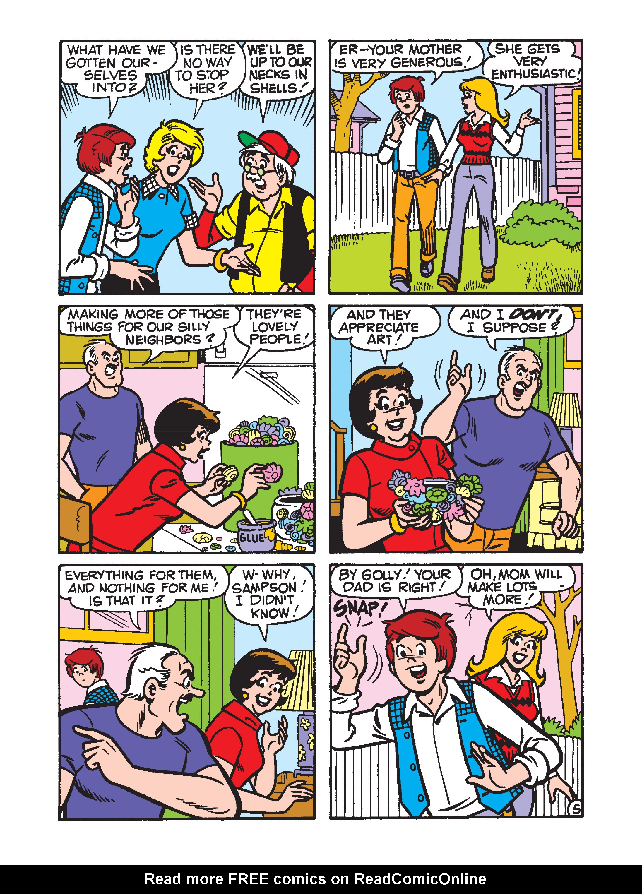 Read online Jughead's Double Digest Magazine comic -  Issue #186 - 132