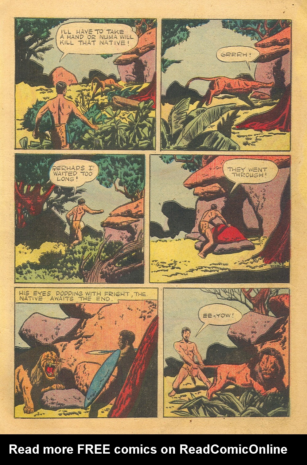 Read online Tarzan (1948) comic -  Issue #11 - 5