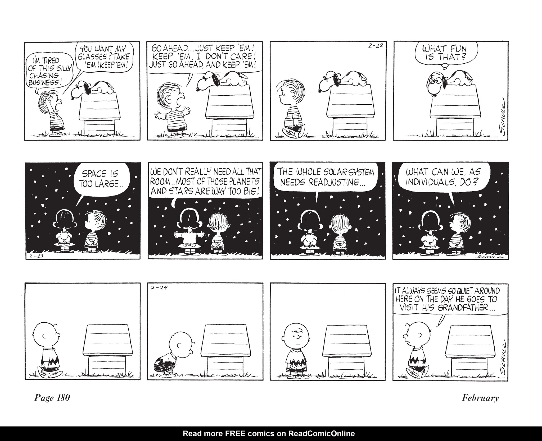 Read online The Complete Peanuts comic -  Issue # TPB 6 - 195