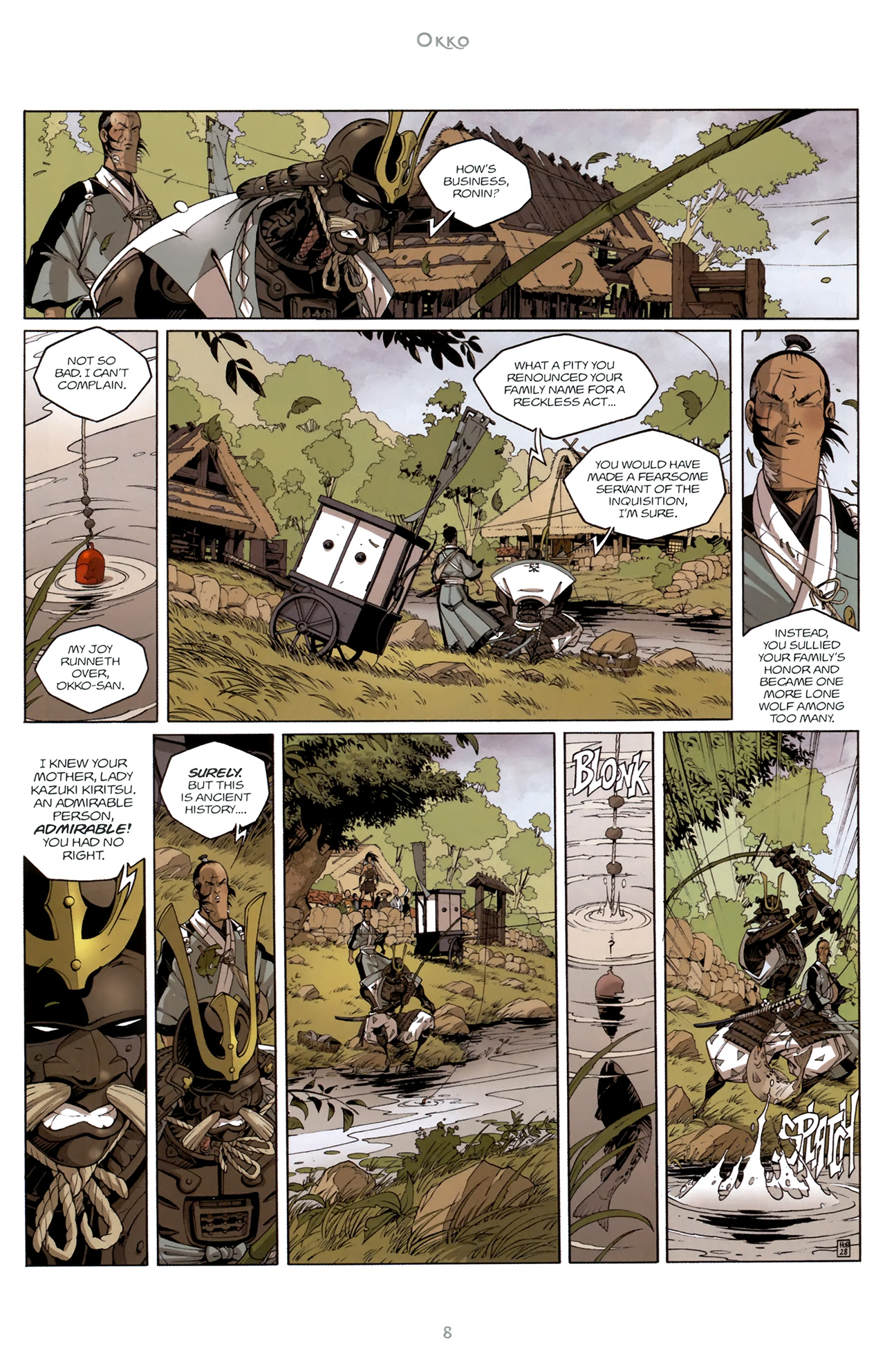 Read online Okko: The Cycle of Air comic -  Issue #2 - 8