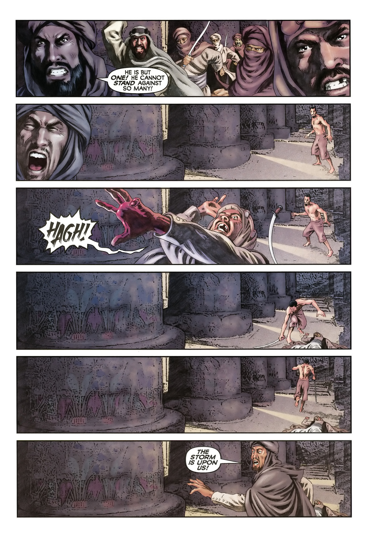 Read online Samurai: Heaven and Earth (2006) comic -  Issue #5 - 15