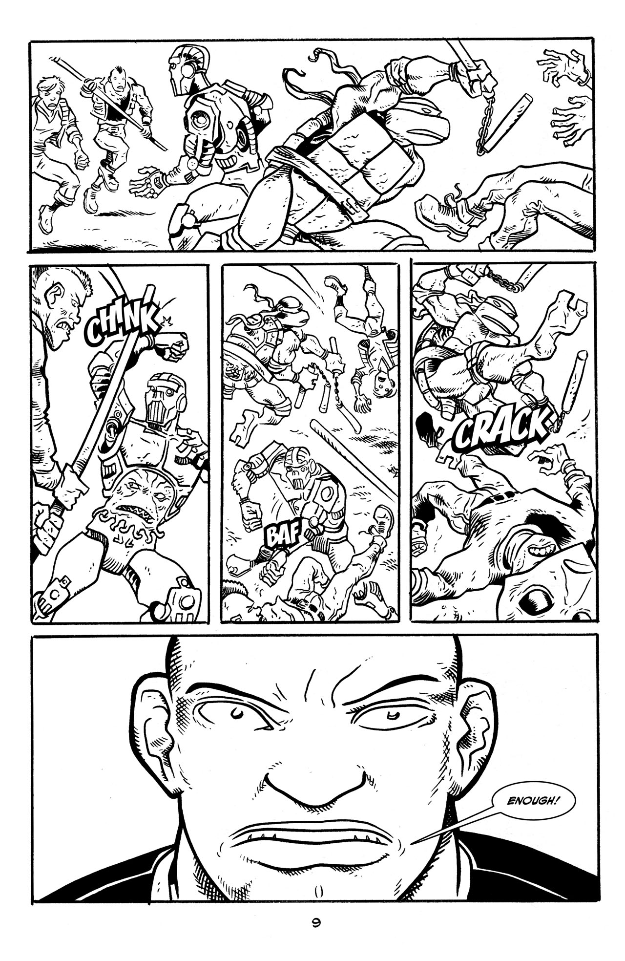Read online Michelangelo The Third Kind comic -  Issue #3 - 11