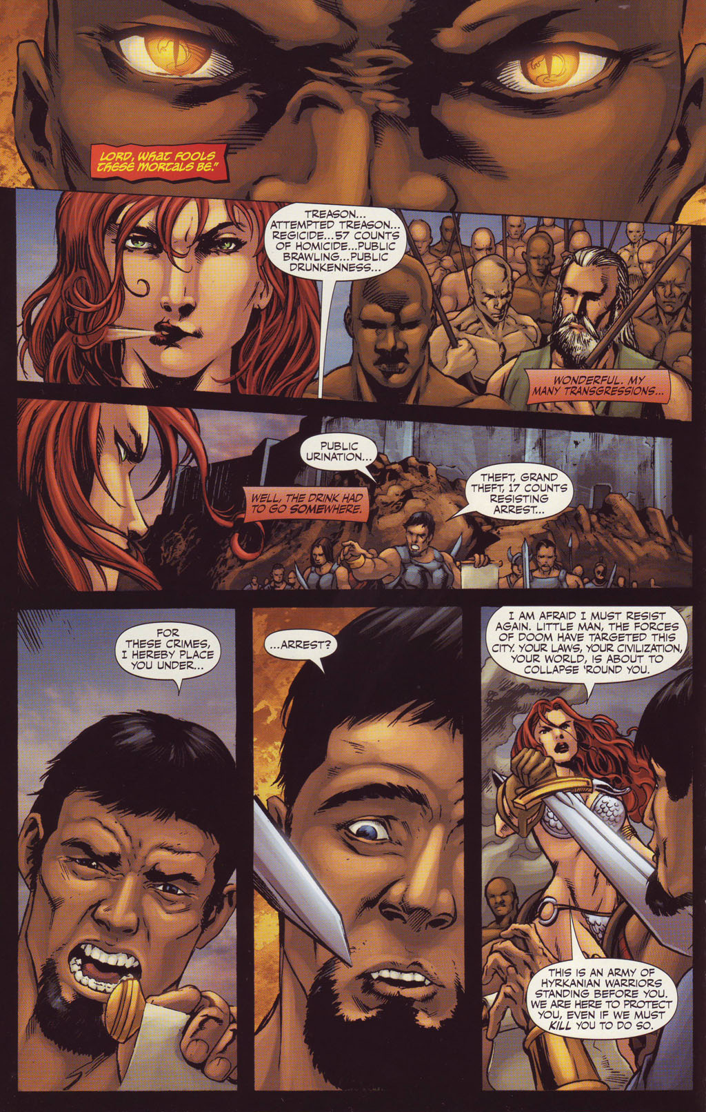 Read online Red Sonja vs. Thulsa Doom comic -  Issue #3 - 14