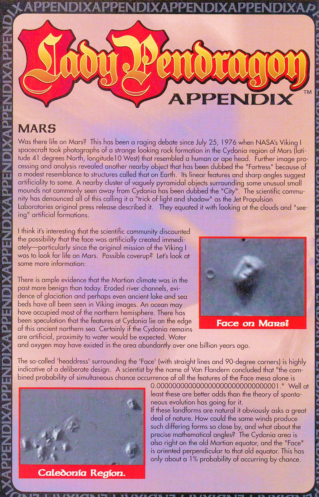 Read online Lady Pendragon comic -  Issue #0 - 15
