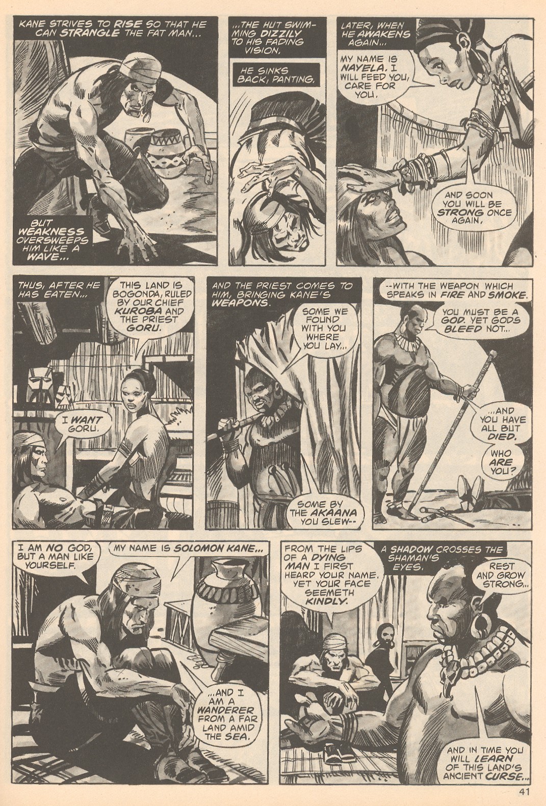 Read online The Savage Sword Of Conan comic -  Issue #54 - 41