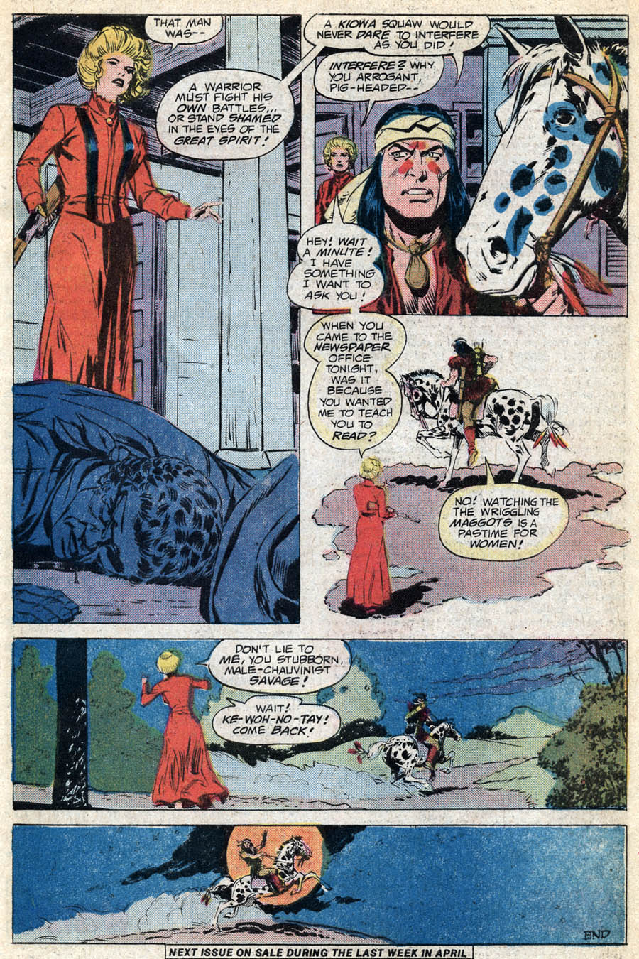 Read online Weird Western Tales (1972) comic -  Issue #40 - 18