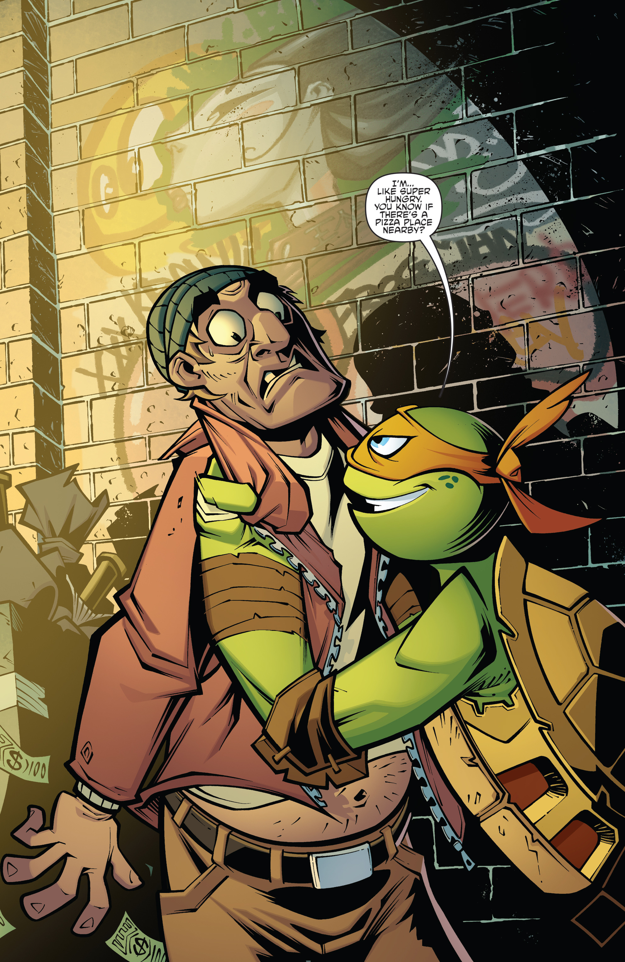 Read online Batman/Teenage Mutant Ninja Turtles Adventure comic -  Issue #1 - 4