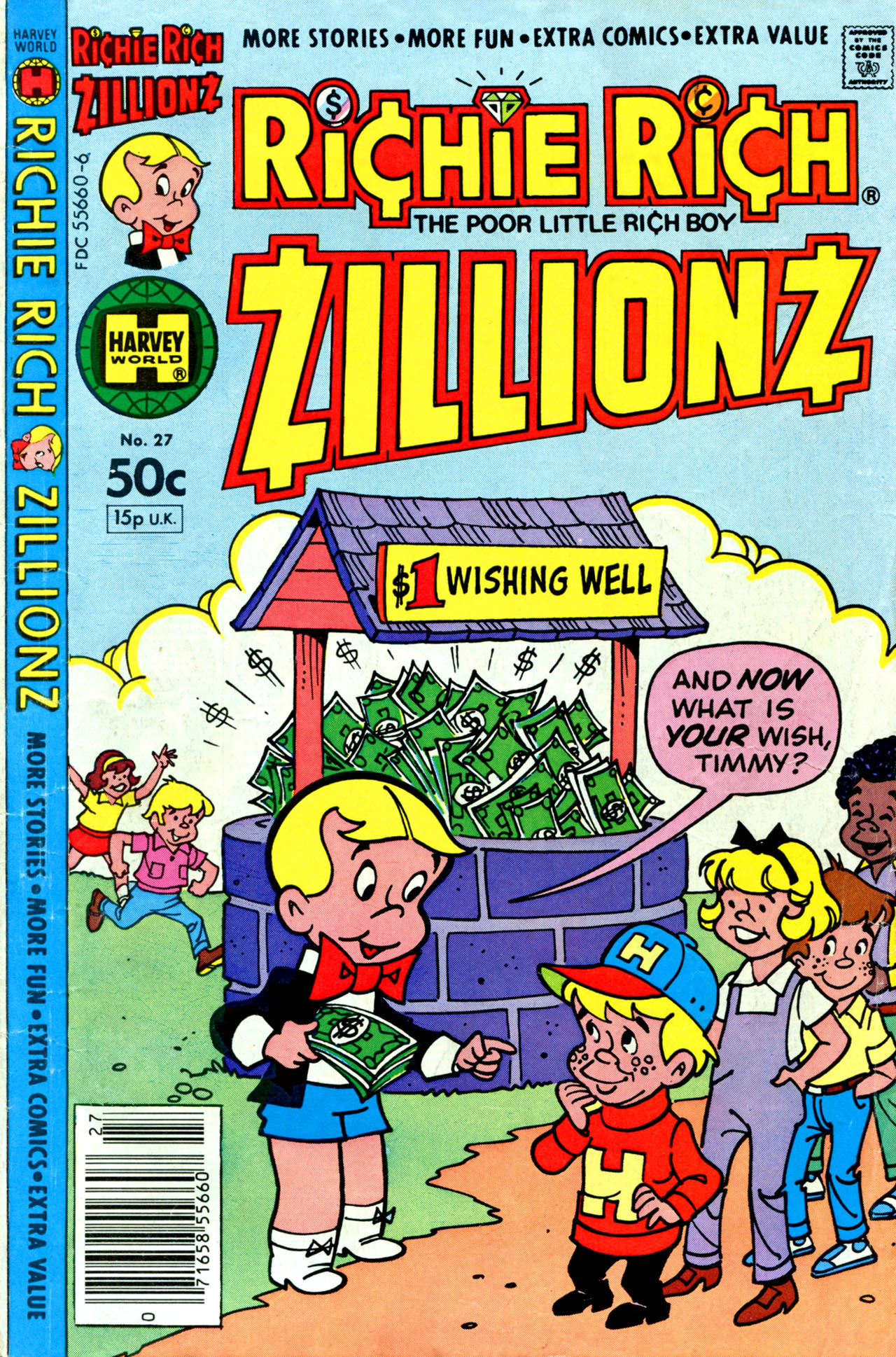 Read online Richie Rich Zillionz comic -  Issue #27 - 1