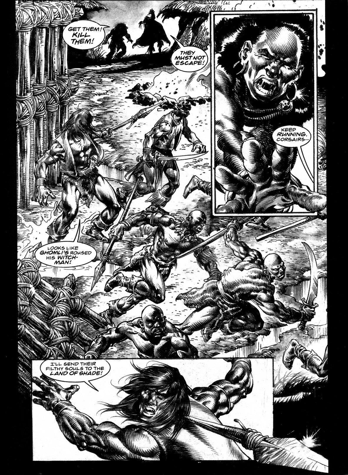 Read online Conan the Savage comic -  Issue #3 - 35