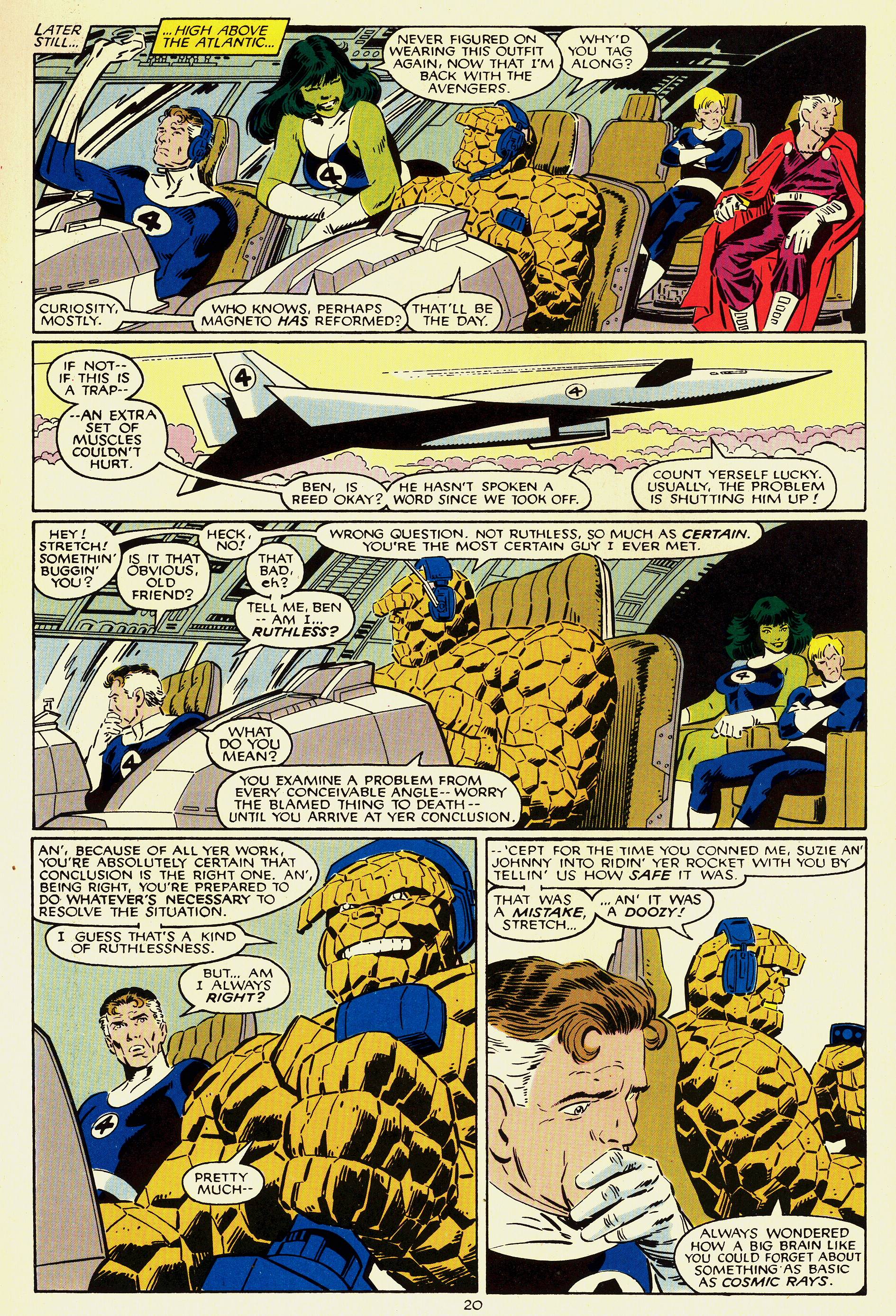 Read online Fantastic Four vs. X-Men comic -  Issue #1 - 21