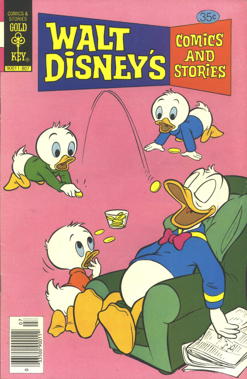 Read online Walt Disney's Comics and Stories comic -  Issue #454 - 1