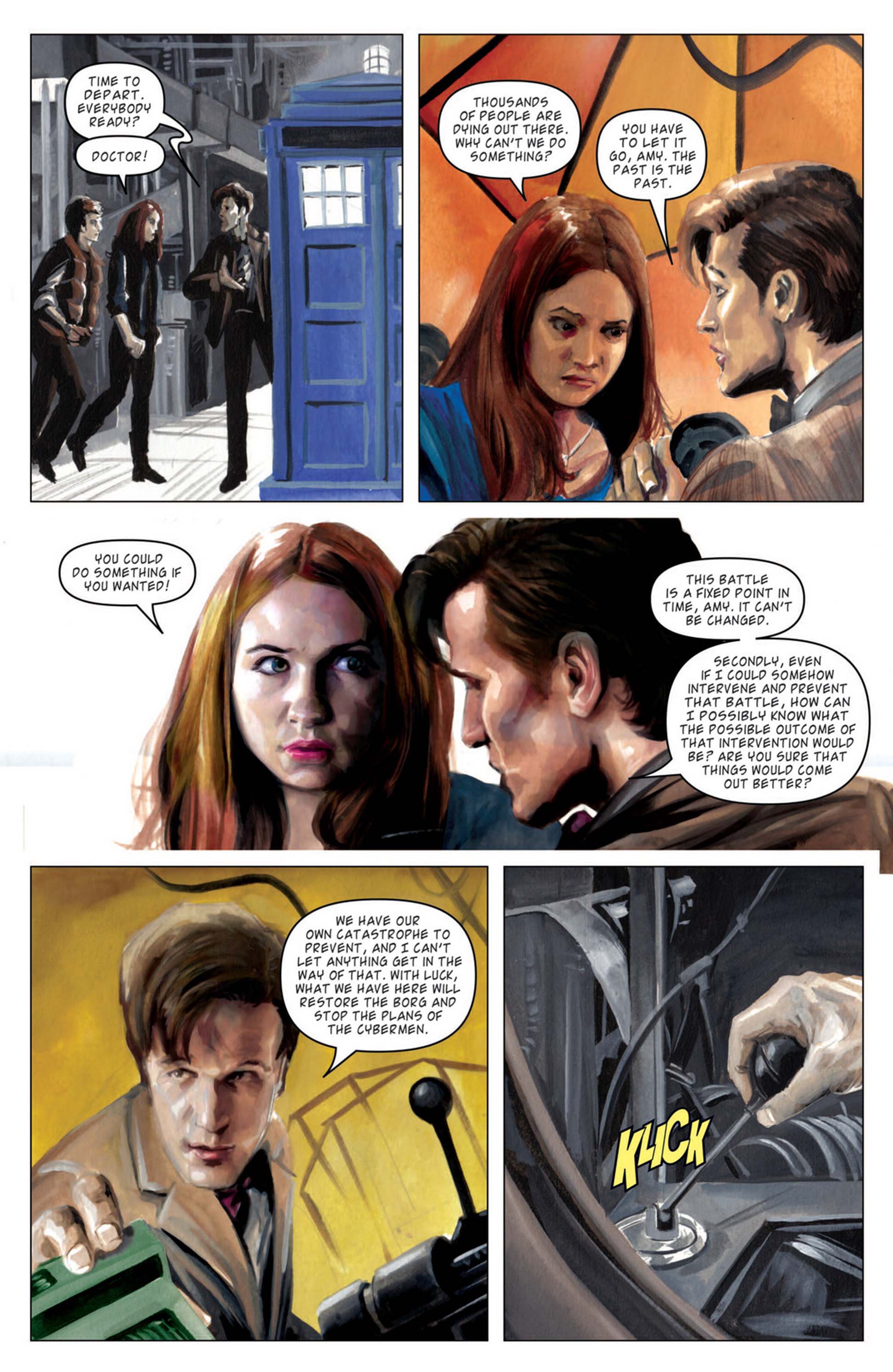 Read online Star Trek: The Next Generation/Doctor Who: Assimilation² comic -  Issue #7 - 10