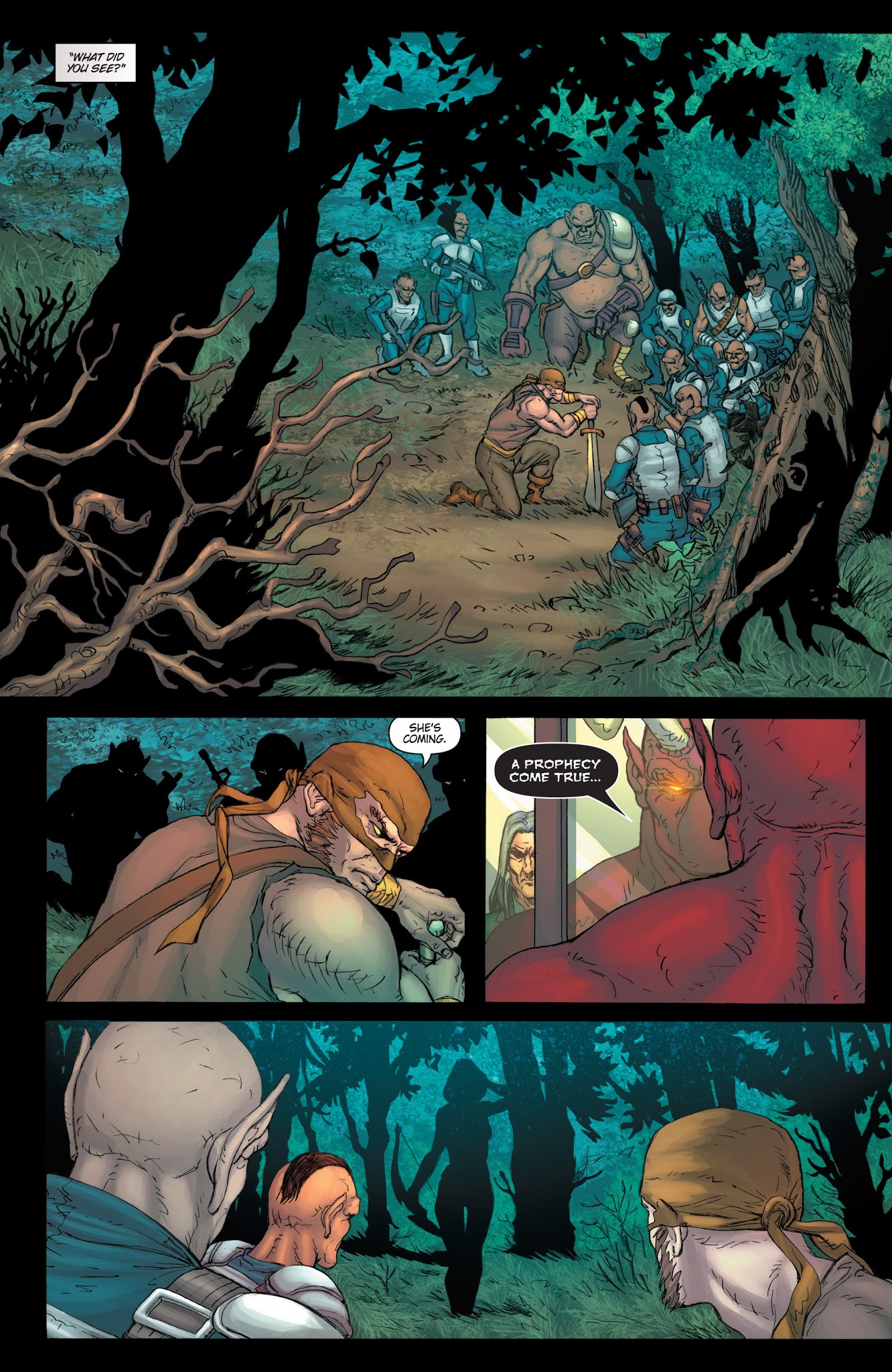 Read online Grimm Fairy Tales presents Realm War Age of Darkness comic -  Issue #2 - 22