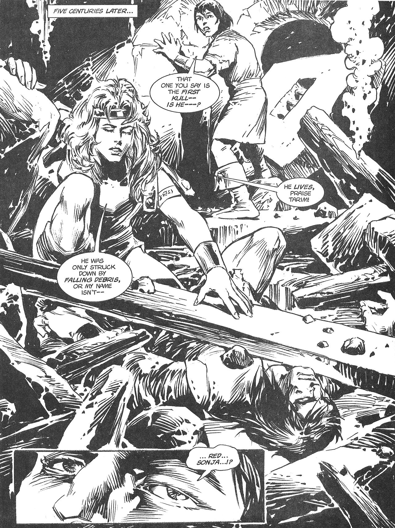 Read online The Savage Sword Of Conan comic -  Issue #226 - 46