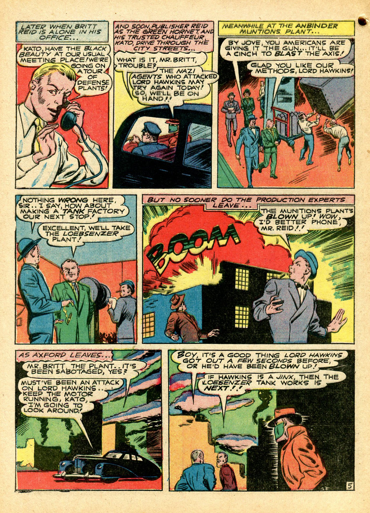 Read online Green Hornet Comics comic -  Issue #12 - 60