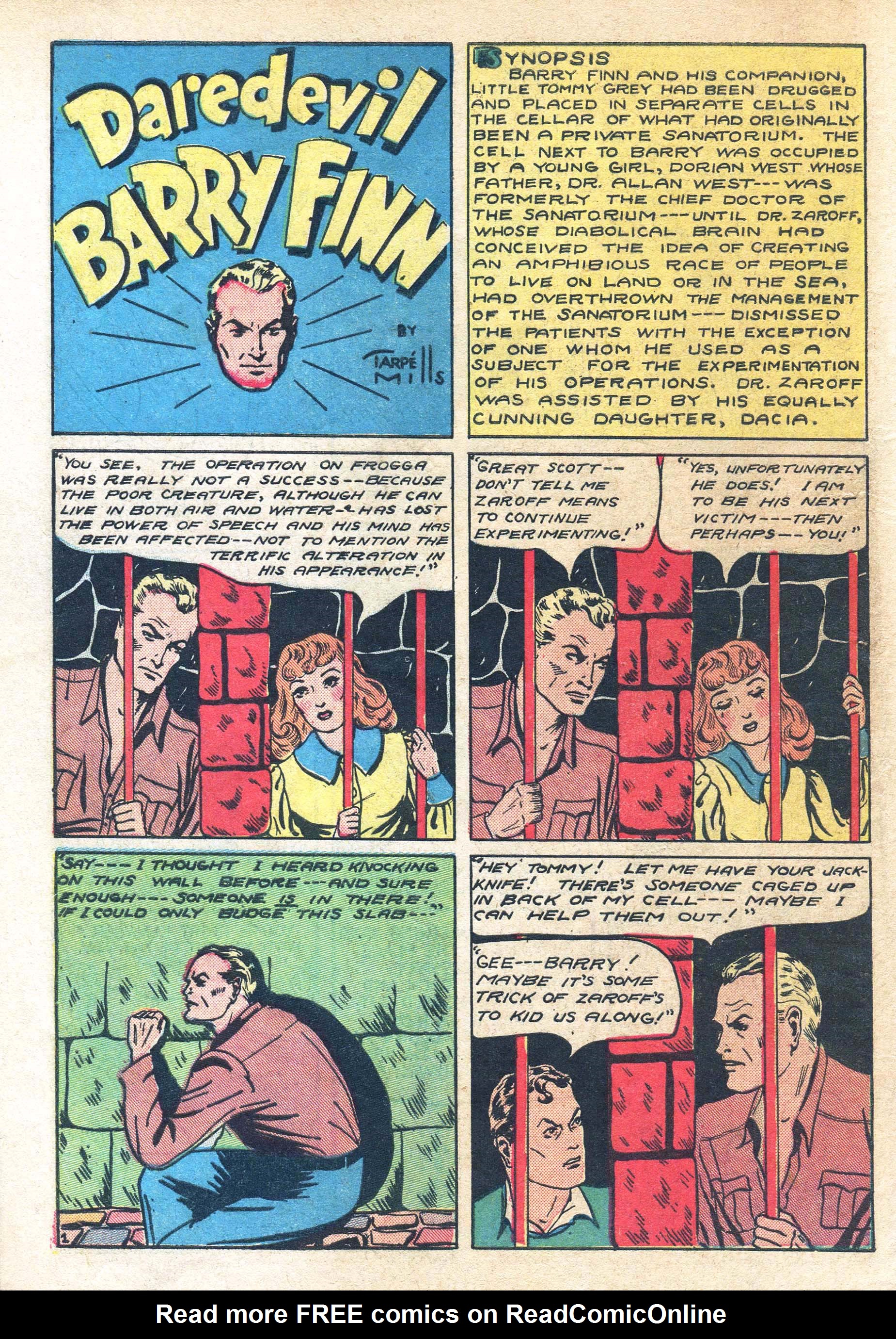 Read online Amazing Mystery Funnies comic -  Issue #9 - 40