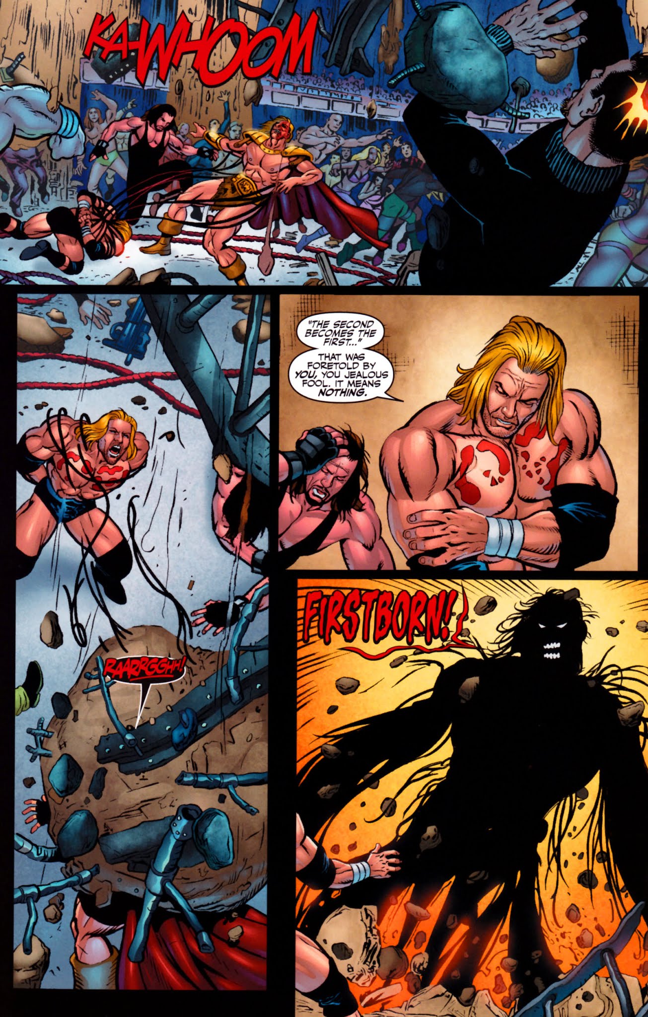 Read online WWE Heroes comic -  Issue #6 - 19