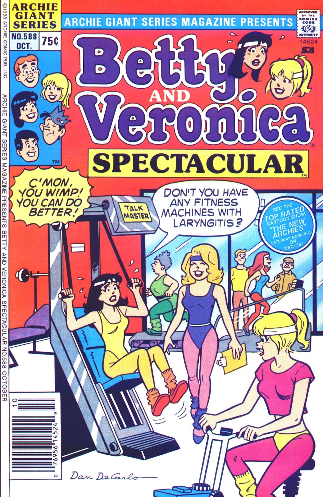 Archie Giant Series Magazine 588 Page 1