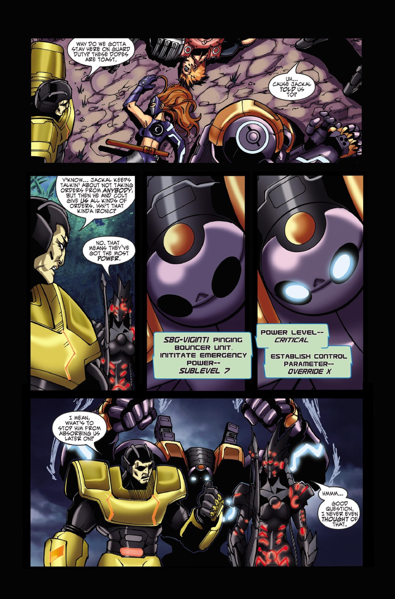 Read online Spyborgs comic -  Issue # Full - 11