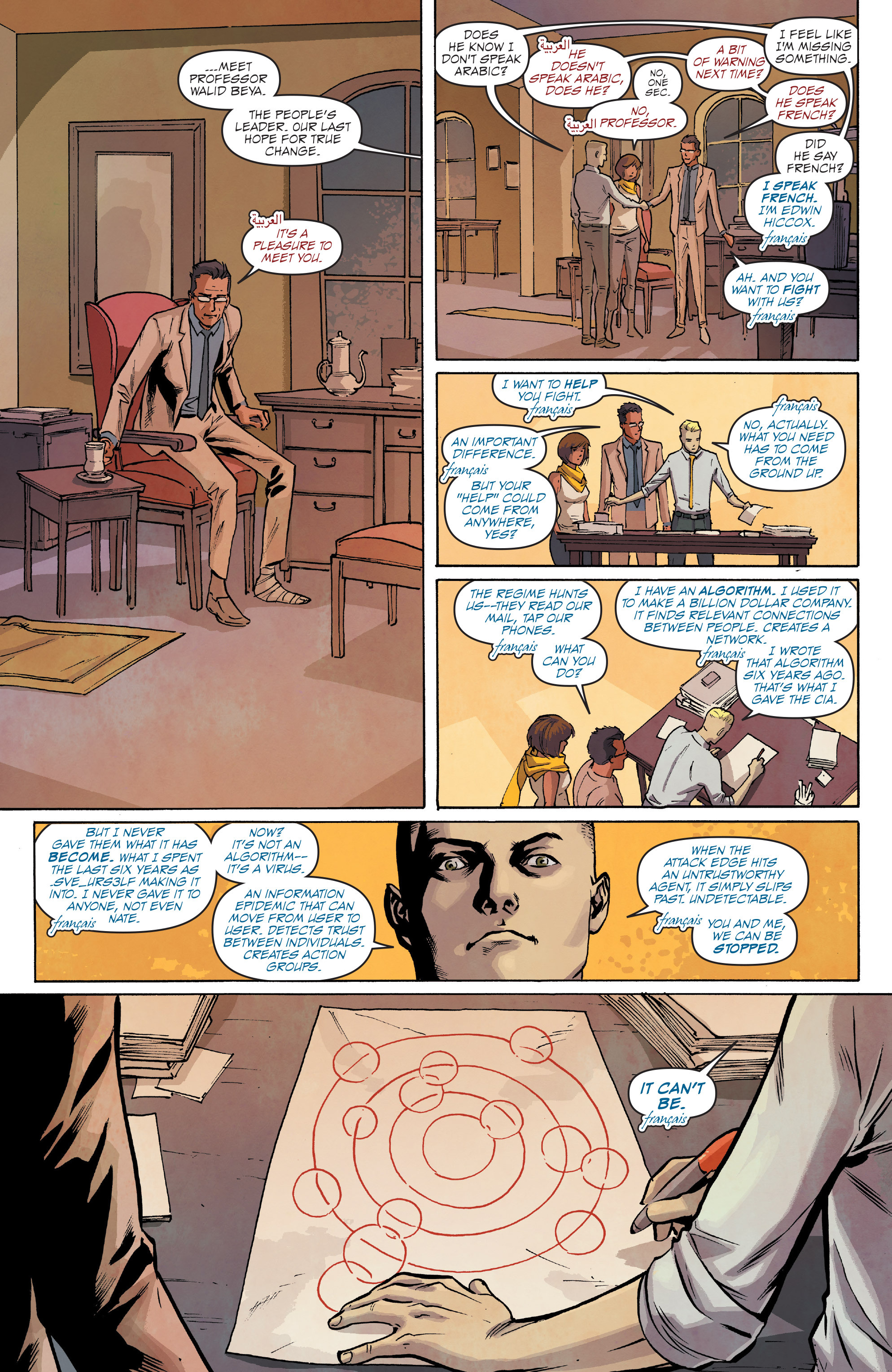 Read online Hacktivist comic -  Issue #3 - 15