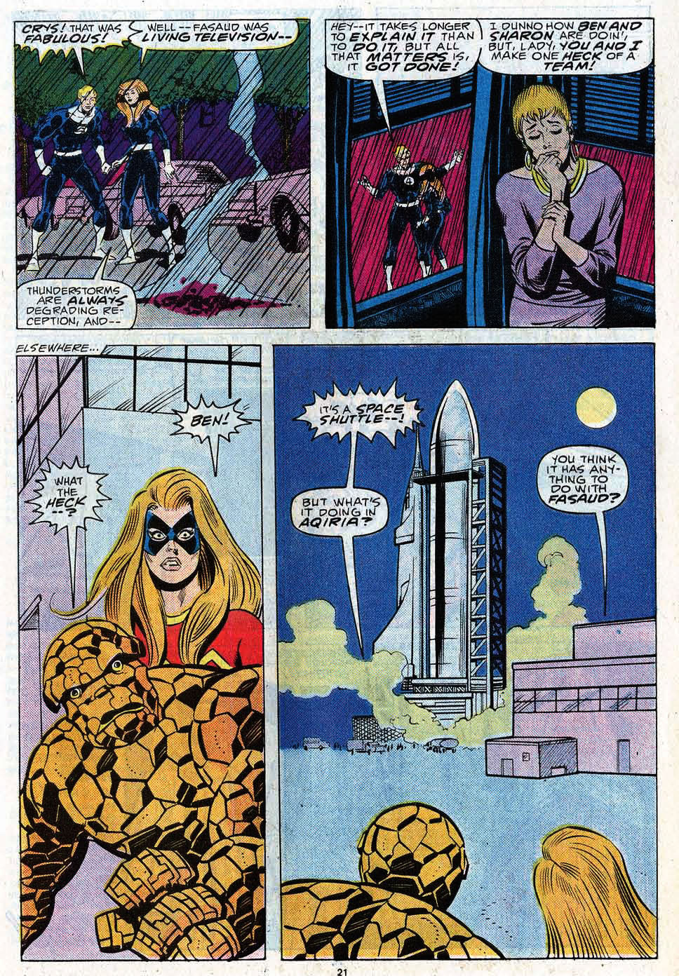 Read online Fantastic Four (1961) comic -  Issue #309 - 30