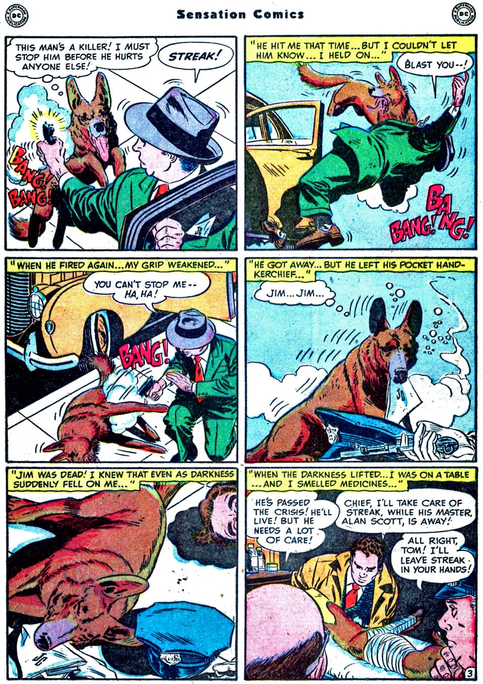 Read online Sensation (Mystery) Comics comic -  Issue #91 - 19