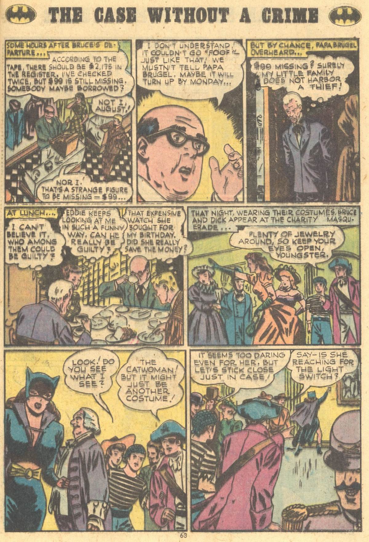Read online Batman (1940) comic -  Issue #260 - 63