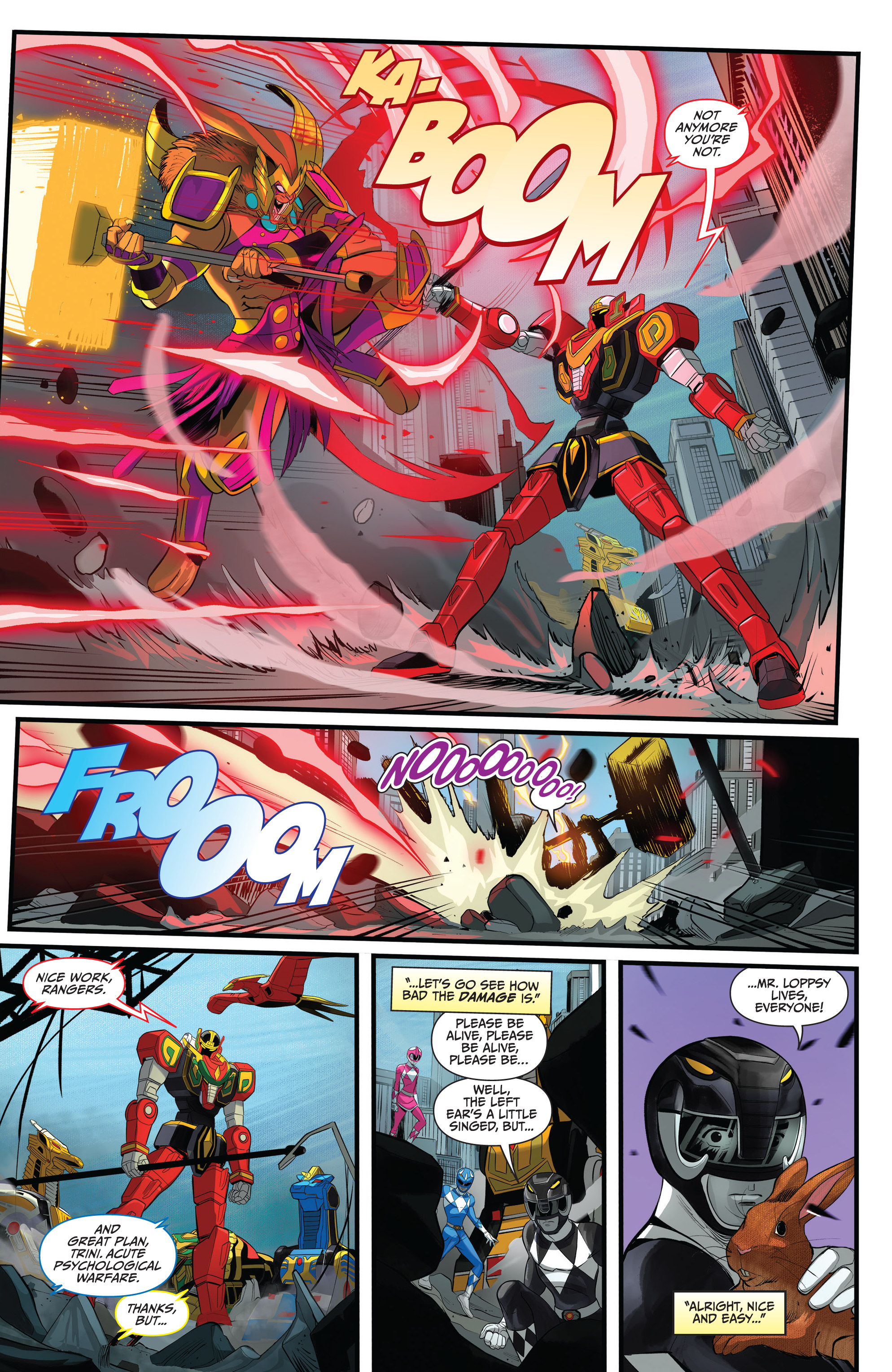Read online Saban's Go Go Power Rangers comic -  Issue #23 - 17