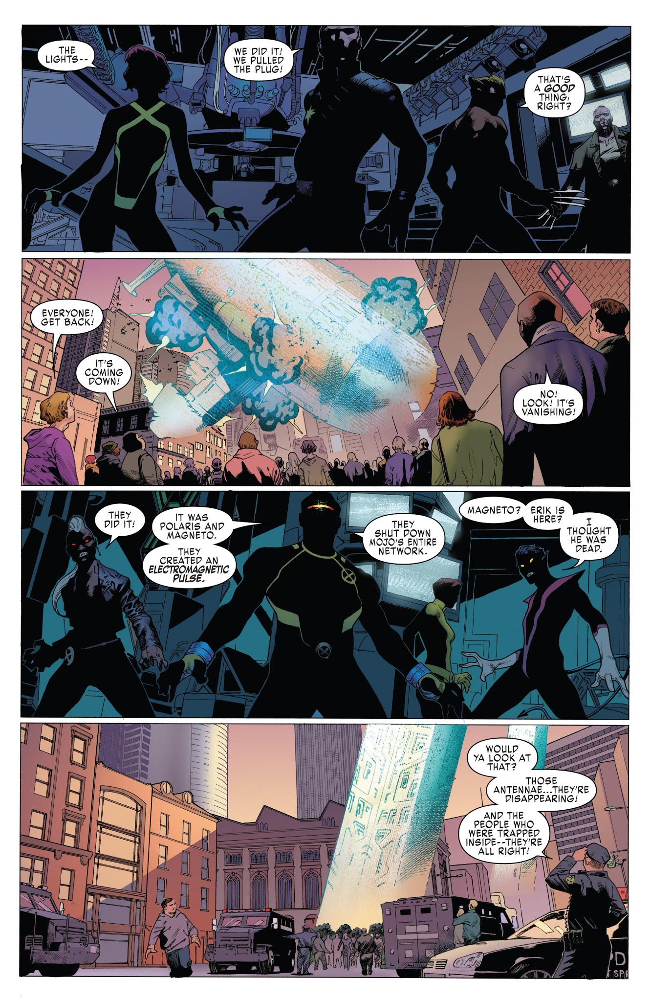 Read online X-Men: Blue comic -  Issue #15 - 16