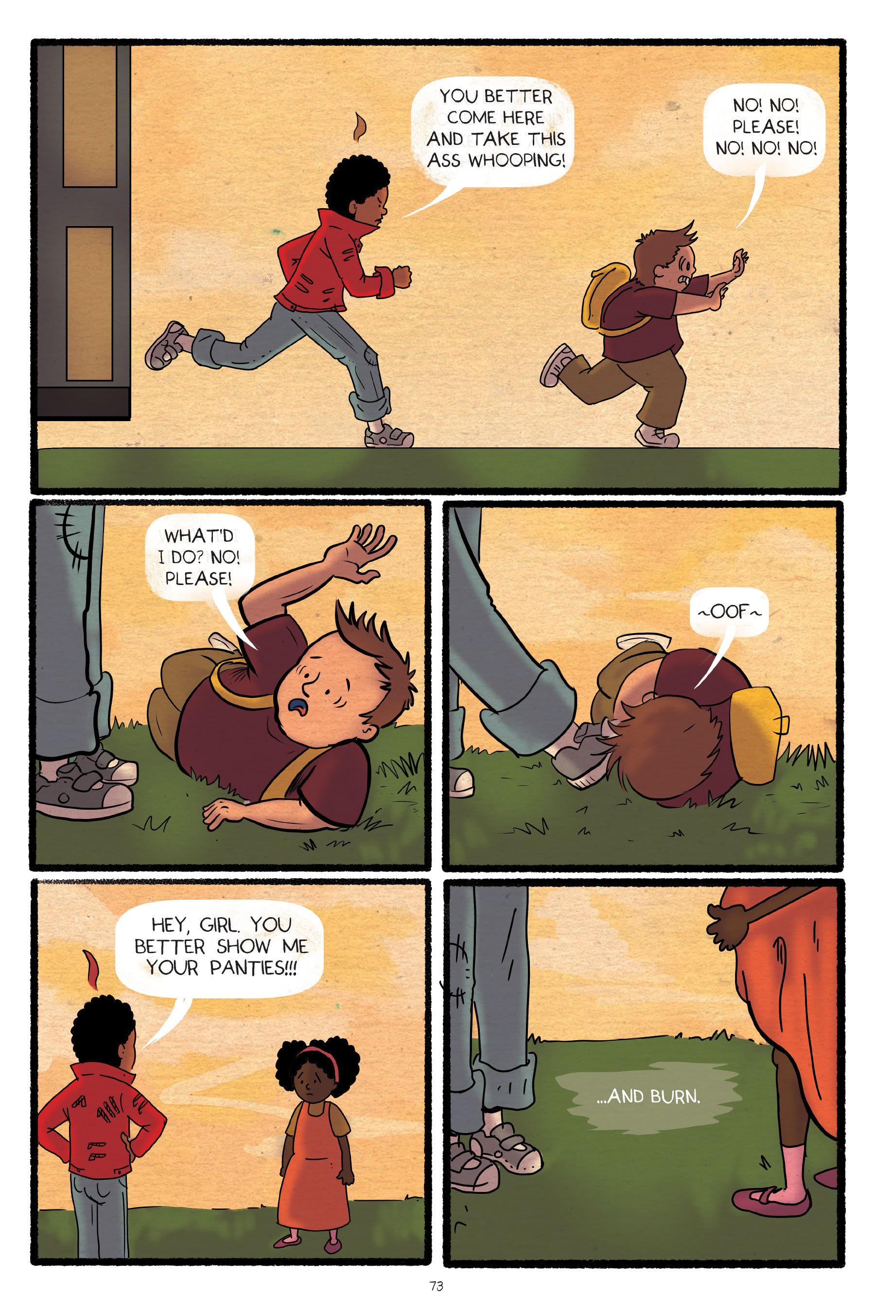 Read online Fights: One Boy's Triumph Over Violence comic -  Issue # TPB (Part 1) - 73