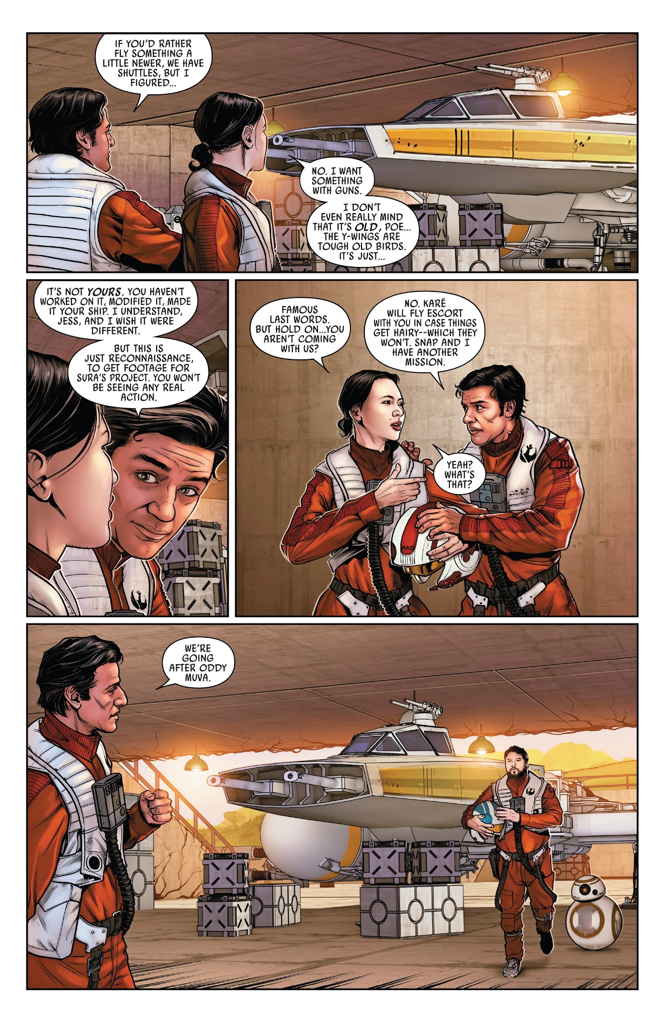 Read online Star Wars: Poe Dameron comic -  Issue #17 - 12