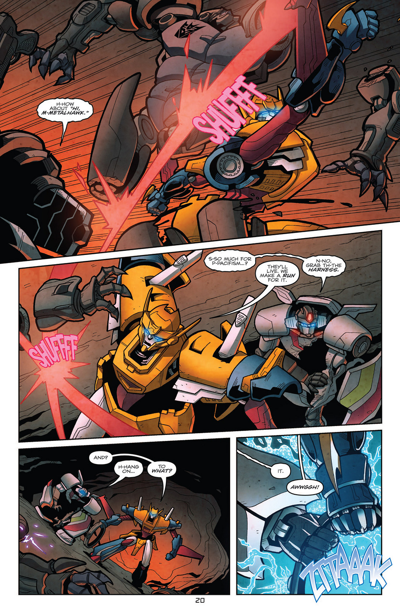 Read online Transformers: Robots In Disguise (2012) comic -  Issue #7 - 22