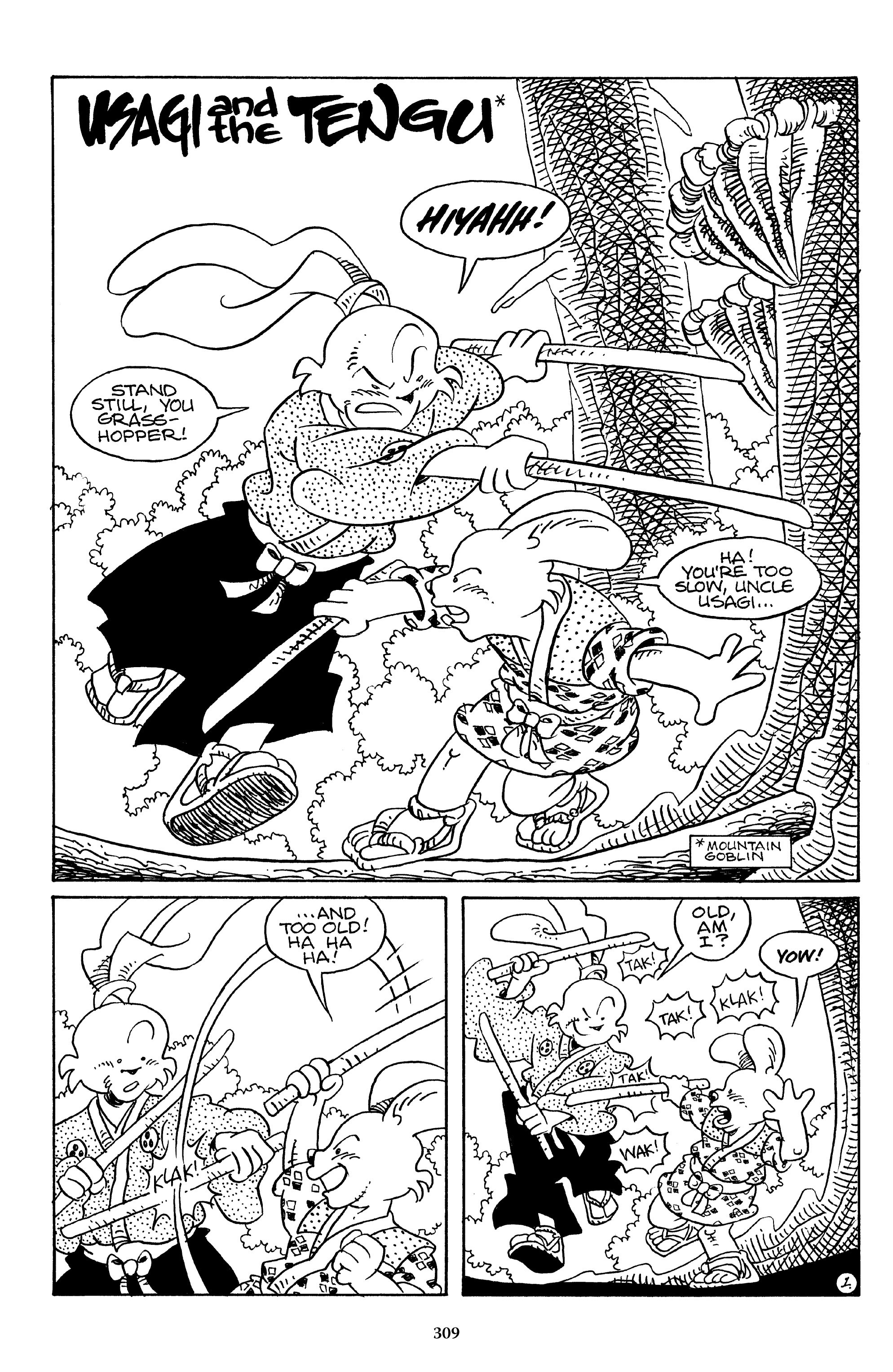Read online The Usagi Yojimbo Saga comic -  Issue # TPB 4 - 306