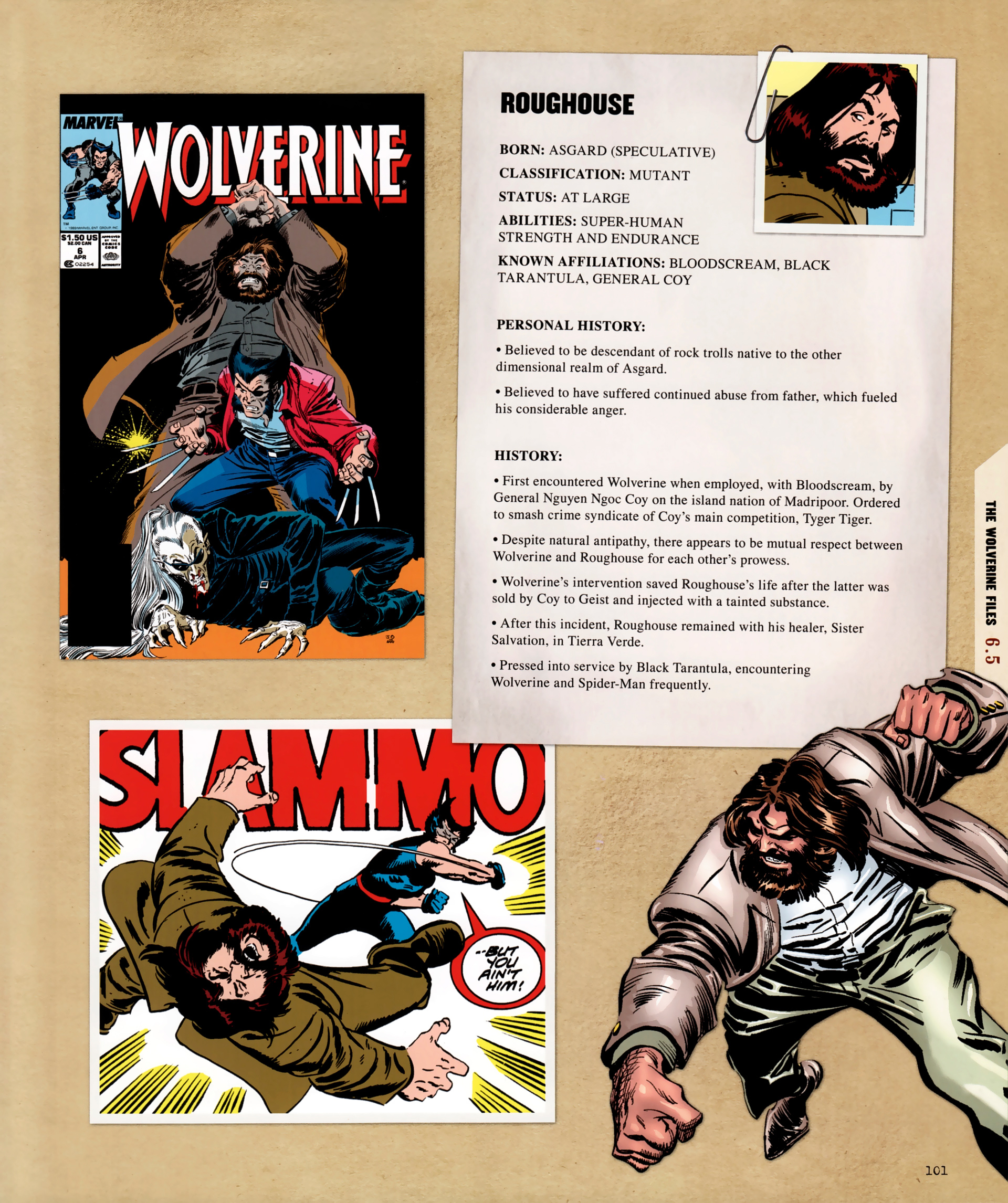 Read online The Wolverine Files comic -  Issue # TPB - 92