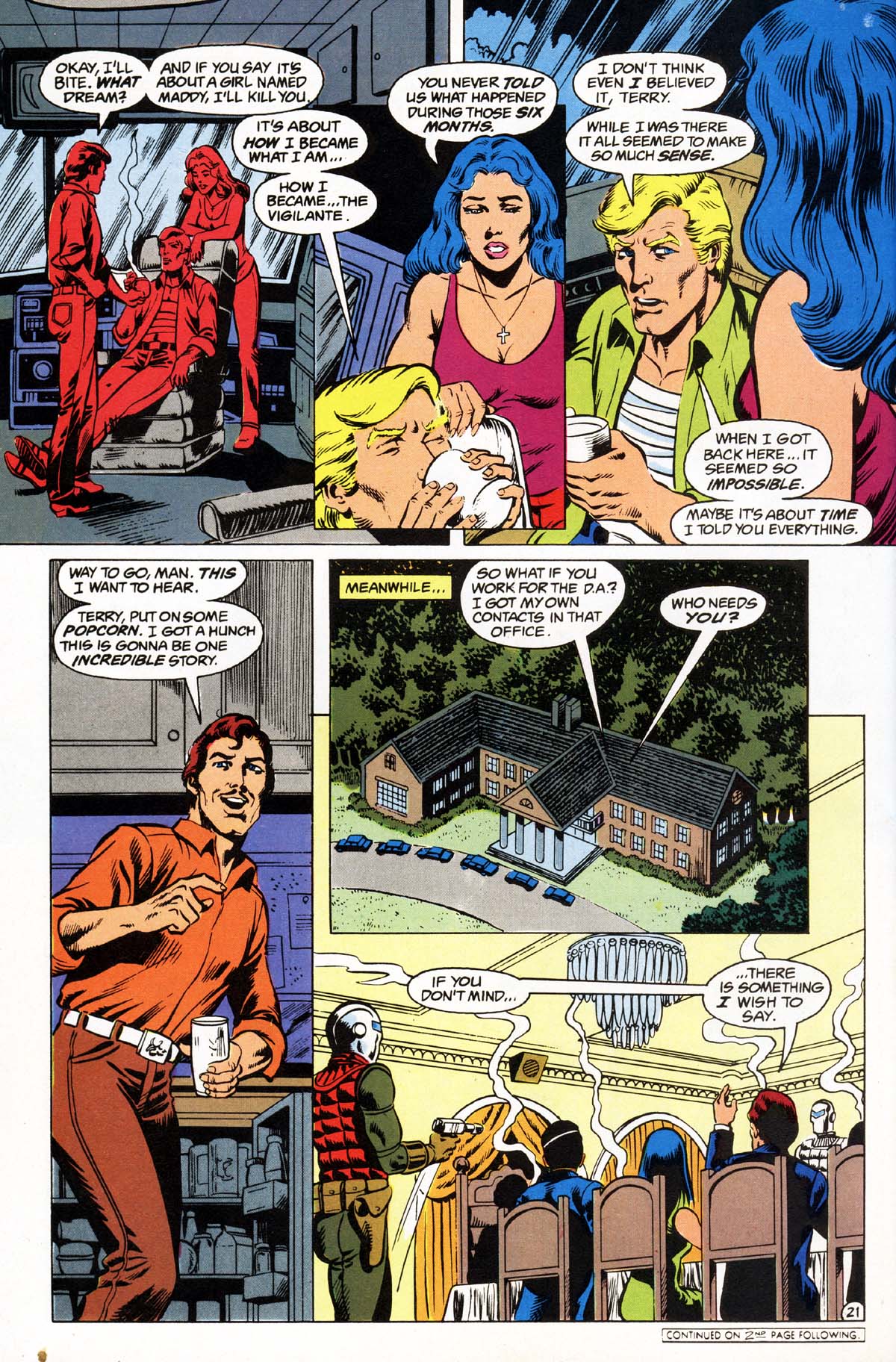 Read online Vigilante (1983) comic -  Issue #6 - 23