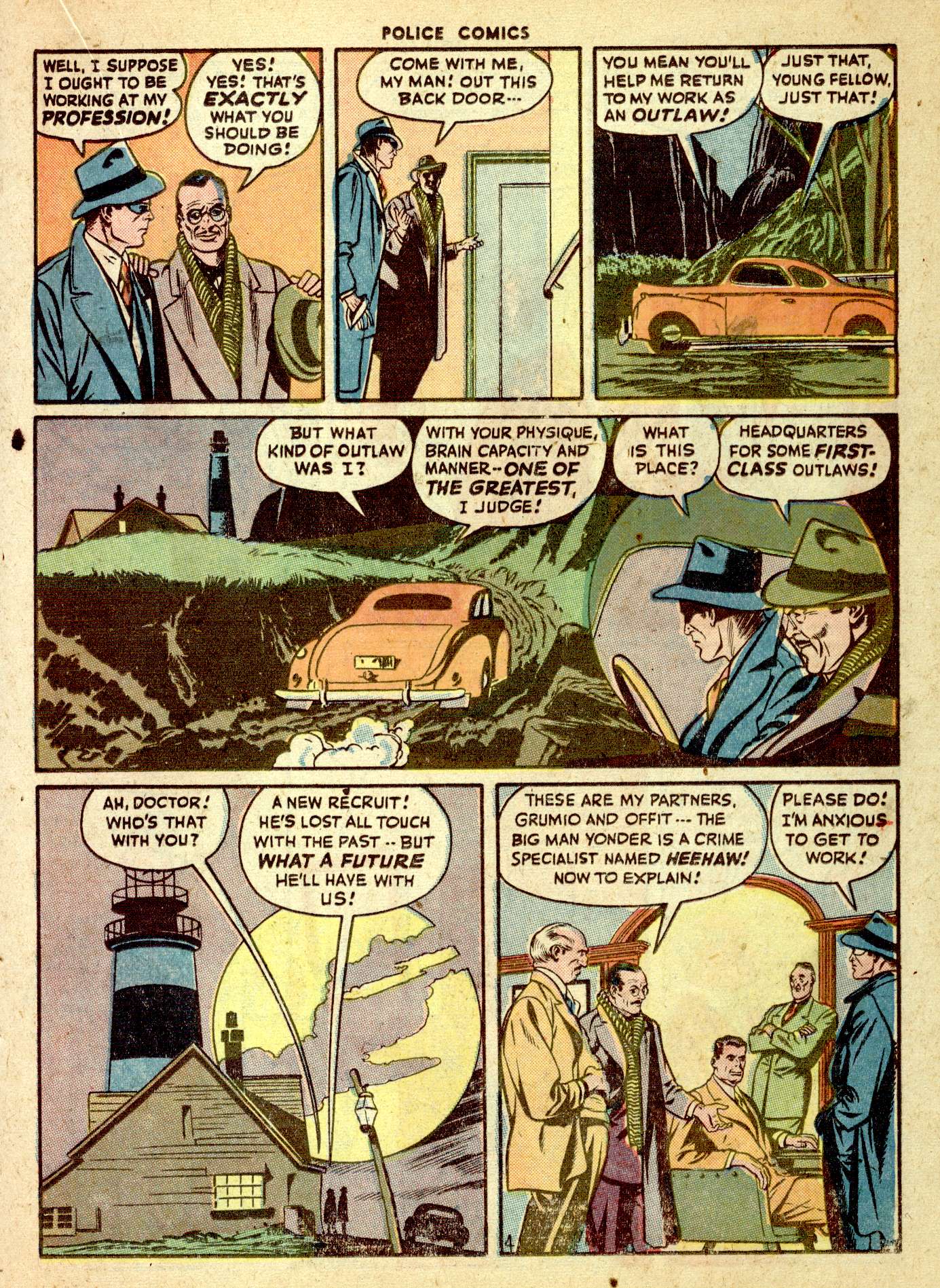 Read online Police Comics comic -  Issue #76 - 29