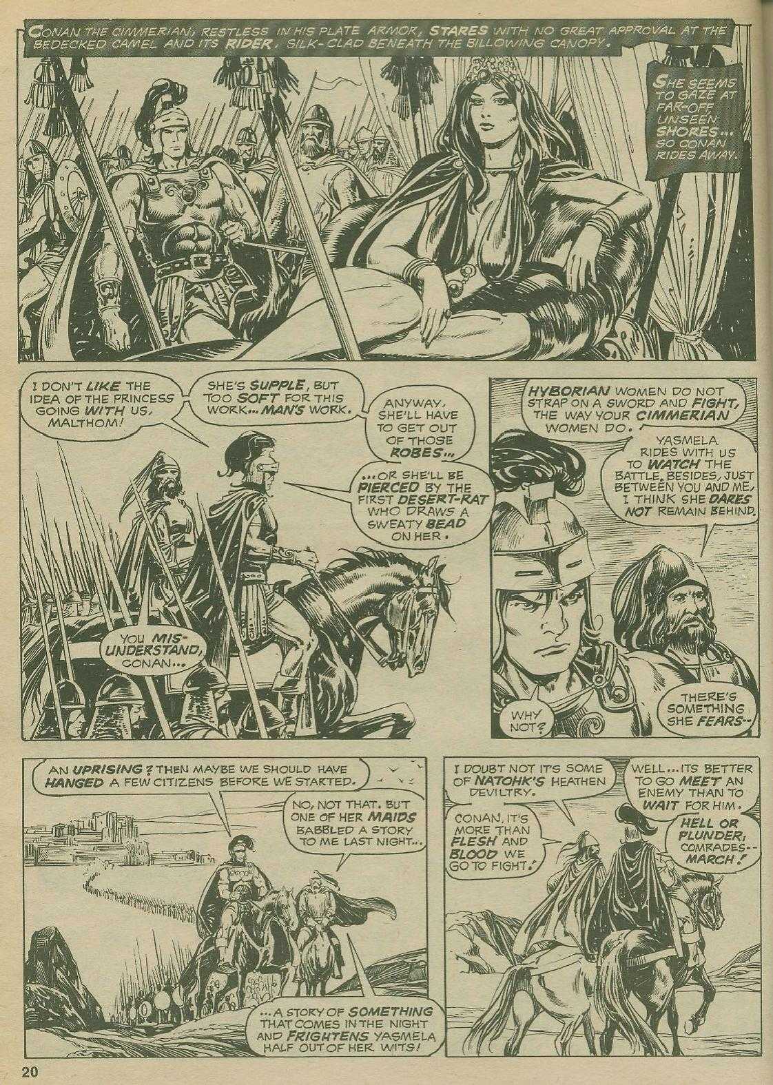 The Savage Sword Of Conan issue 2 - Page 20