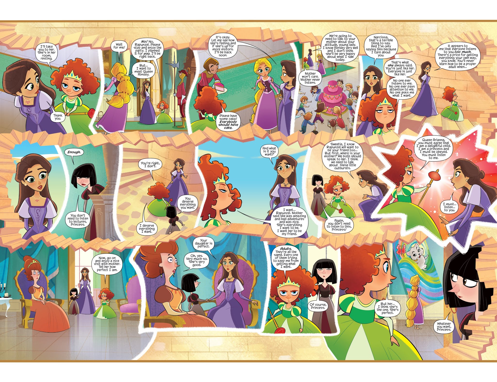 Read online Tangled: The Series: Hair-Raising Adventures comic -  Issue #2 - 8