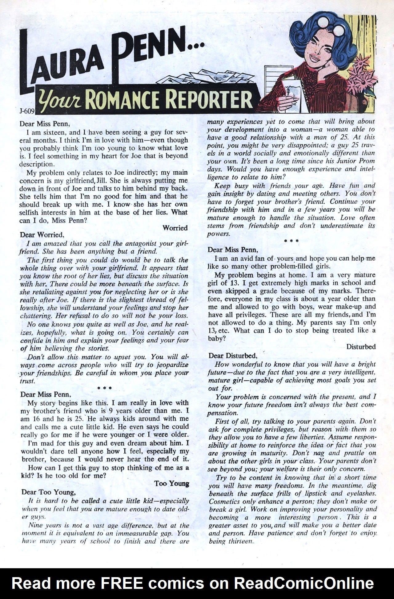 Read online Young Romance comic -  Issue #168 - 22