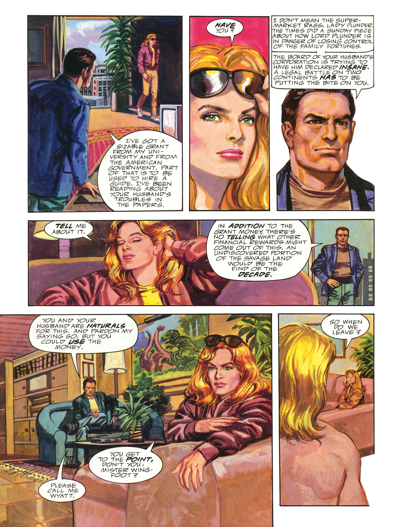 Read online Marvel Graphic Novel comic -  Issue #62 - Ka-Zar - Guns of the Savage Land - 18